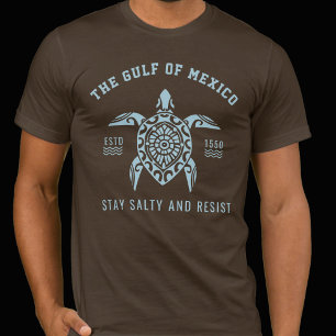 Bella Canvas Golf van Mexico Blijf Zoute Weerstand T-shirt