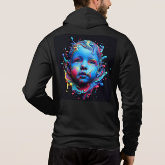Bella+Canvas Homme Full-Zip - Abstrait 20 Sweat -
