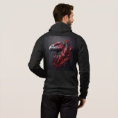 Bella+Canvas Homme Full-Zip - Abstrait 22 Sweat - (Dos entier)