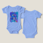 Bella+Canvas Infant Tri-mixer une pièce (Design Recto & Verso)