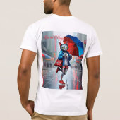 Bella Canvas Jersey T-shirt met korte mouwen Kitte (Achterkant)