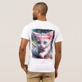 Bella Canvas Jersey T-shirt met korte mouwen Kitte (Achterkant volledig)