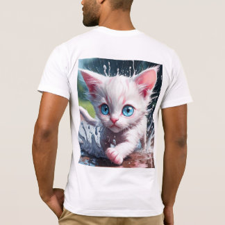 Bella Canvas Jersey T-shirt met korte mouwen Kitte
