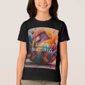 Bella+Canvas Jeugd Tri-Blend Shirt (Voorkant)