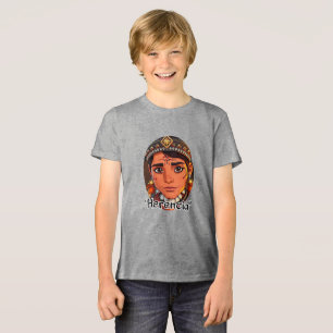Bella+Canvas Jeugd Tri-blend T-Shirt, Effen Zwart Shirt