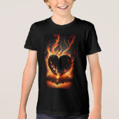 Bella+Canvas Jeugd Tri-Blend T-Shirt – Levendige L (Voorkant)