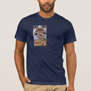 Bella Canvas mannen shirt Giraffe