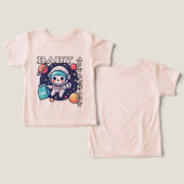 Bella+Canvas Peuter Tri-blend T-shirt, grijs, 2T (Ontwerp Voorkant & Achterkant)