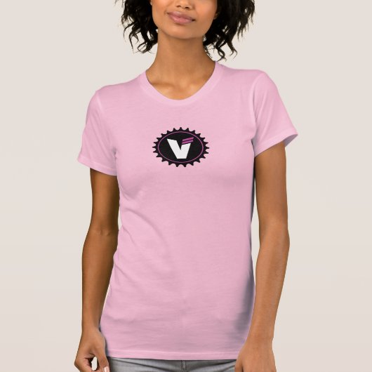 Bella+Canvas Slim Fit T-Shirt voor vrouwen (Voorkant)