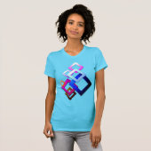 Bella+Canvas Slim Fit T-Shirt voor vrouwen (Voorkant volledig)