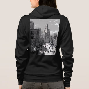 Bella+Canvas Sweat à capuche fermeture éclair