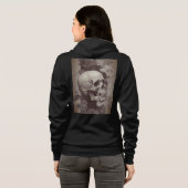 Bella+Canvas Sweat à capuche fermeture éclair (Dos entier)