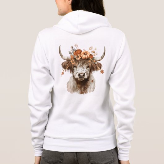 Bella+Canvas Sweat à capuche fermeture éclair (Dos)