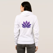 Bella+Canvas Sweat à capuche fermeture éclair (Dos entier)