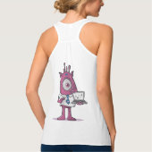 Bella+Canvas Tanktop met racerback (Achterkant)