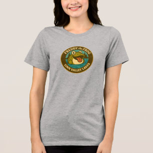 Bella+Canvas Tri-blend lange mouw shirt, effen Shirt