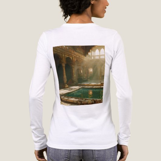 Bella+Canvas Tri-blend Long Sleeve Shirt (Achterkant)