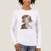 Bella+Canvas Tri-blend Long Sleeve Shirt (Voorkant volledig)