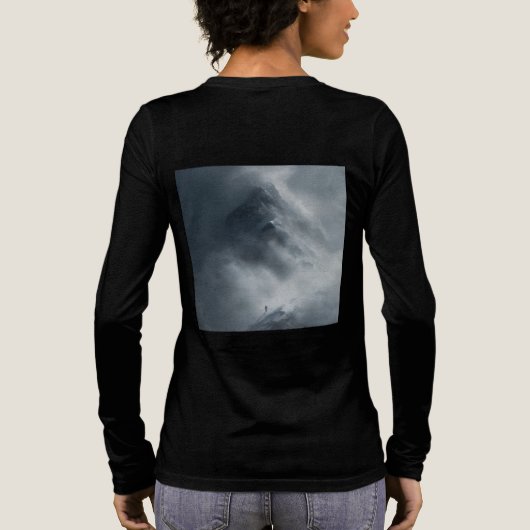 Bella+Canvas Tri-blend Long Sleeve Shirt (Achterkant)