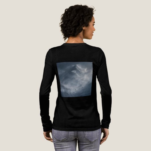 Bella+Canvas Tri-blend Long Sleeve Shirt (Achterkant)