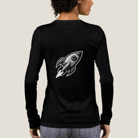 Bella+Canvas Tri-blend Long Sleeve Shirt (Achterkant)