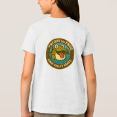 Bella+Canvas Tri-blend Long Sleeve Shirt, Solid Bl Shirt (Achterkant)