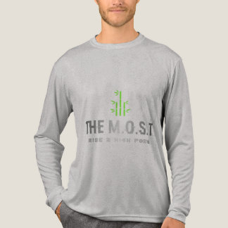 Bella+Canvas Tri-blend shirt met lange mouwen (Gri