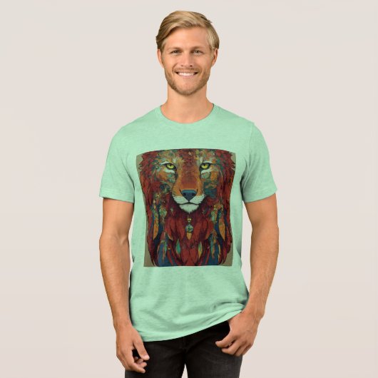 Bella+ Canvas Tri-blend T-shirt (Voorkant volledig)