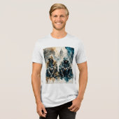 Bella+Canvas Tri-blend T-shirt (Voorkant volledig)