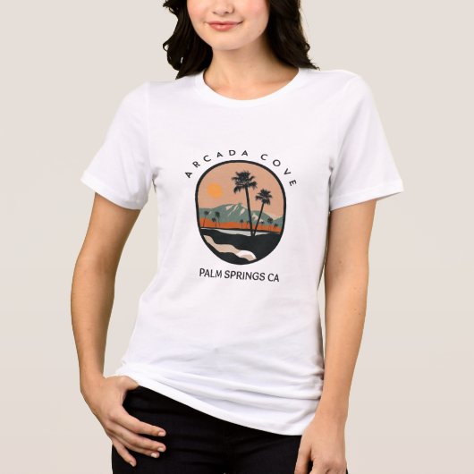 Bella+Canvas Tri-blend T-shirt voor dames (Voorkant)