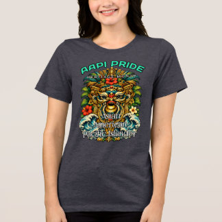 Bella+Canvas Tri-blend T-shirt, Wit, Volwassene S Shirt