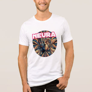 Bella+Canvas Tri-blend T-shirt, Wit, Volwassene S Shirt