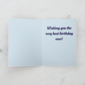 BELLA~ Carte d'anniversaire personnalisée ~ (Intérieur)