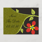 Bella Flora Enregistrer La Date Cartes Postales (Devant)