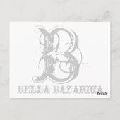 Bella Horse Briefkaart (Achterkant)
