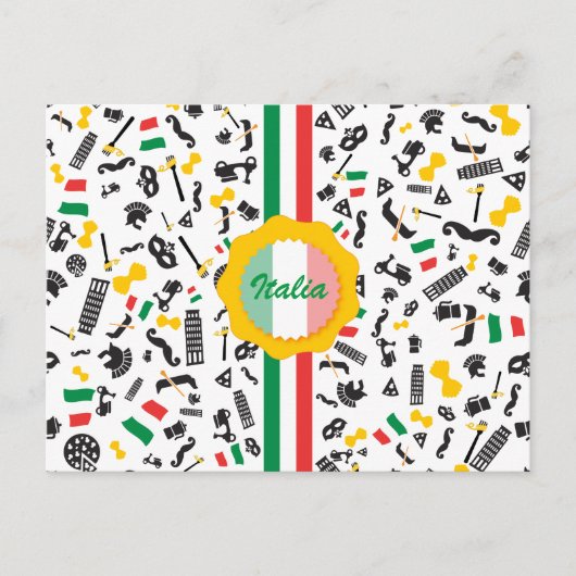 Bella Italia Briefkaart (Voorkant)