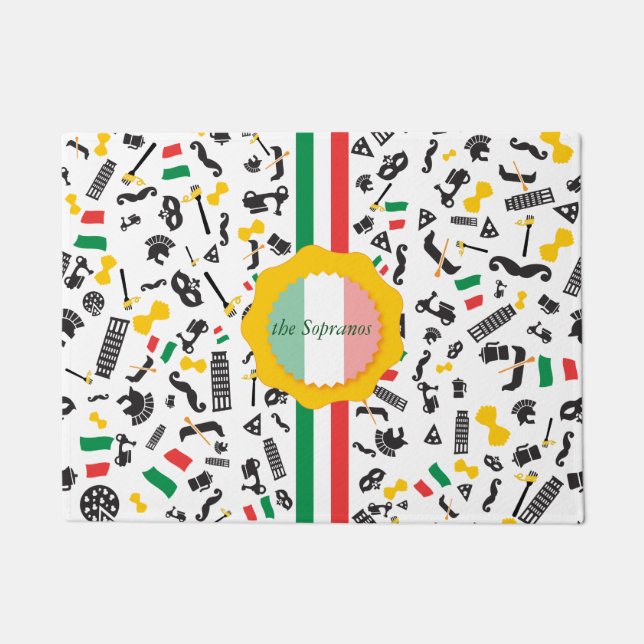 Bella Italia Deurmat (Voorkant)