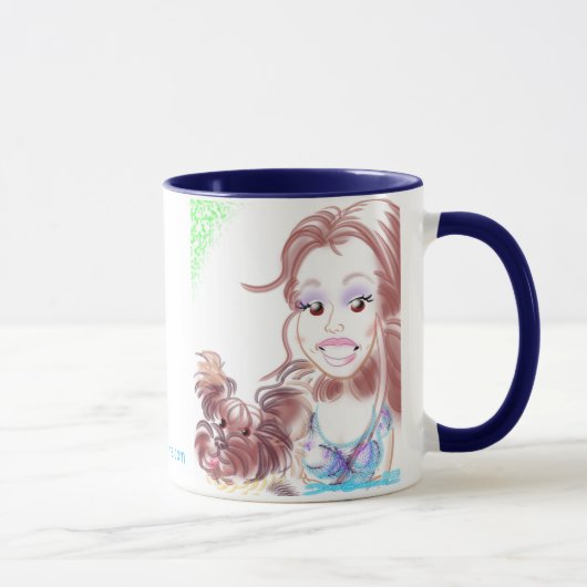Bella la tasse folle 2017 de caricature de bébé de (Droite)