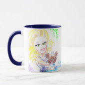 Bella la tasse folle 2017 de caricature de bébé de (Gauche)