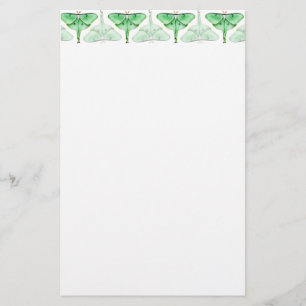 Bella Luna Moth Stationery Briefpapier