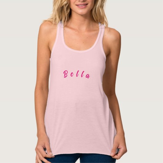 "Bella" naam T-shirt (Voorkant)
