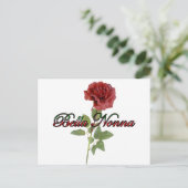Bella Nonna (prachtige Italiaanse grootmoeder) Briefkaart (Staand voorkant)