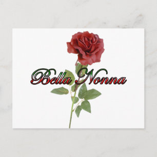 Bella Nonna (prachtige Italiaanse grootmoeder) Briefkaart