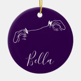 Bella Ornament (Pootafdrukken)