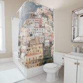 Bella Positano #5 #reis #muur #art Douchegordijn (In situ)