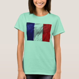 Bella Ringer T-Shirt, Franse vlag T-shirt