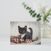 Bella-Roos Briefkaart (Staand voorkant)