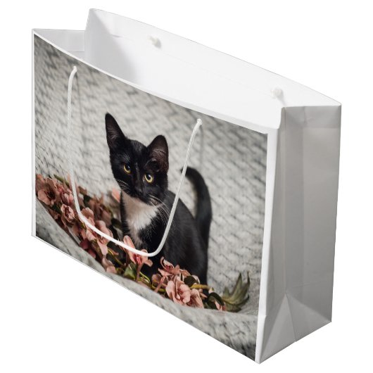  Bella-Roos Groot Cadeauzakje (Voorkant Gekanteld)