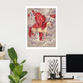 Bella Sara Anemone - gedrukte tekst Poster (Thuiskantoor)