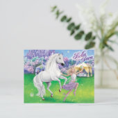 Bella & Sara Moonfairies Briefkaart (Staand voorkant)